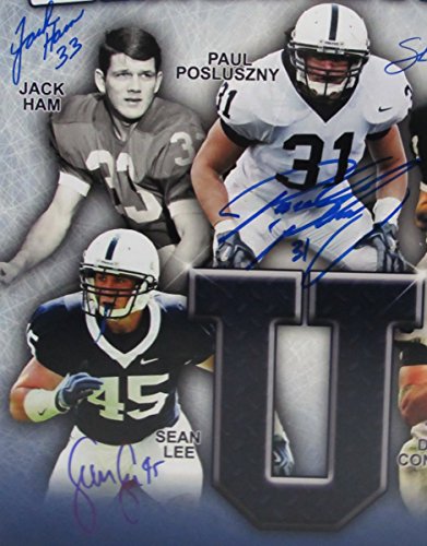 Penn State/PSU Linebacker U Multi Signed 16x20 Photo JSA 135529 - 757 Sports Collectibles