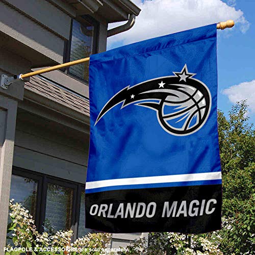 WinCraft Orlando Magic Double Sided House Banner Flag - 757 Sports Collectibles