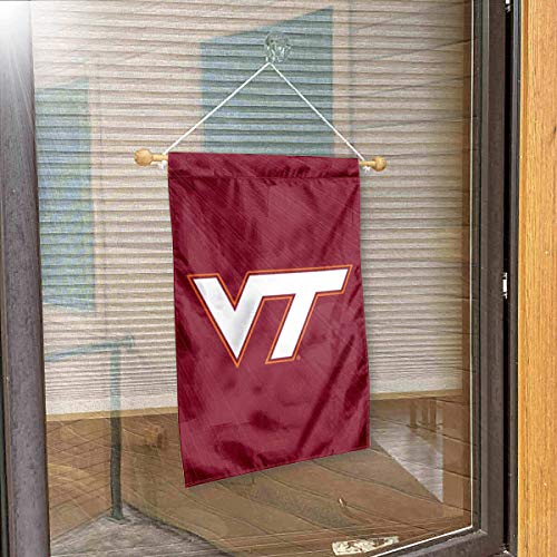 Virginia Tech Hokies VT Logo Banner for Windows Doors and Walls - 757 Sports Collectibles