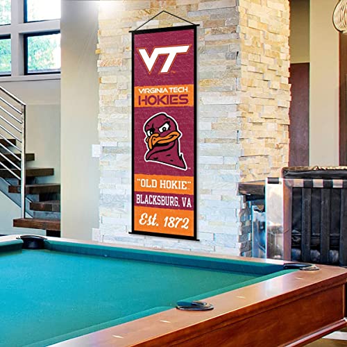 Virginia Tech Hokies Banner and Scroll Sign - 757 Sports Collectibles