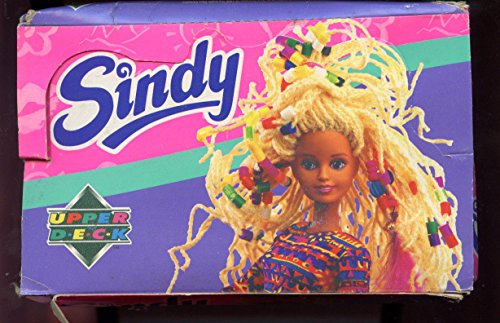 1995 Hasbro Upper Deck Sindy Stickers Card Set 100 Wax Pack Box