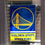 WinCraft Golden State Warriors Double Sided Garden Flag - 757 Sports Collectibles