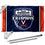 Virginia Cavaliers National Basketball Champions Flag with Pole and Bracket Complete Set - 757 Sports Collectibles