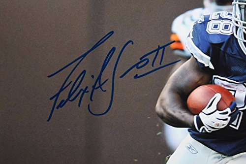 Felix Jones Autographed Dallas Cowboys 16x20 Running From Browns Photo- JSA Auth - 757 Sports Collectibles