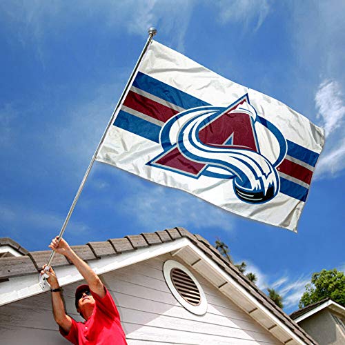 WinCraft Colorado Avalanche White 3x5 Feet Banner Flag - 757 Sports Collectibles