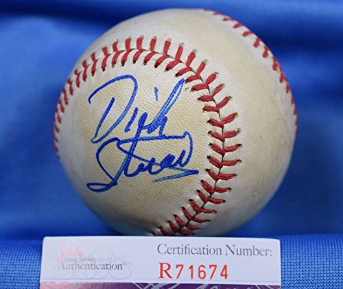 DICK STUART JSA CERT HAND SIGNeD MACPHAIL AMERICAN LEAGUE AUTOGRAPH BASEBALL