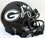 Sony Michel Autographed GA Bulldogs Eclipse Speed Mini Helmet- Beckett W Silver - 757 Sports Collectibles