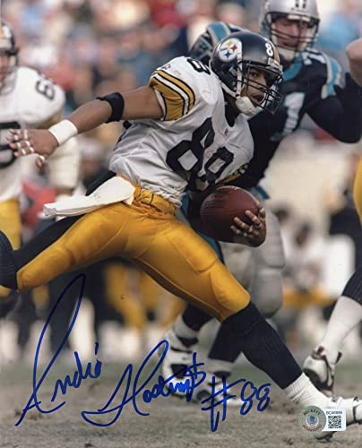 Andre Hastings Autographed Pittsburgh 8x10 Photo - BAS - 757 Sports Collectibles