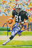 Tim Brown Autographed Oakland Raiders Goal Line Art Card- JSA Witnessed Auth - 757 Sports Collectibles