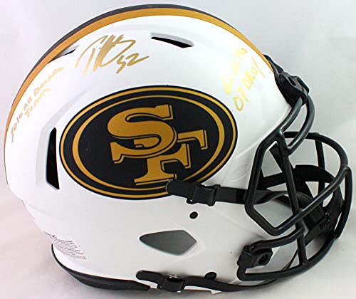 Patrick Willis Signed 49ers Lunar Authentic FS Helmet w/ 3 Insc- Beckett W Gold - 757 Sports Collectibles