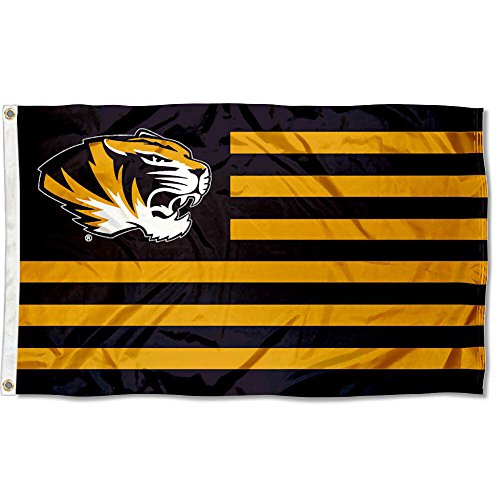 College Flags & Banners Co. Missouri Tigers Stars and Stripes Nation Flag - 757 Sports Collectibles