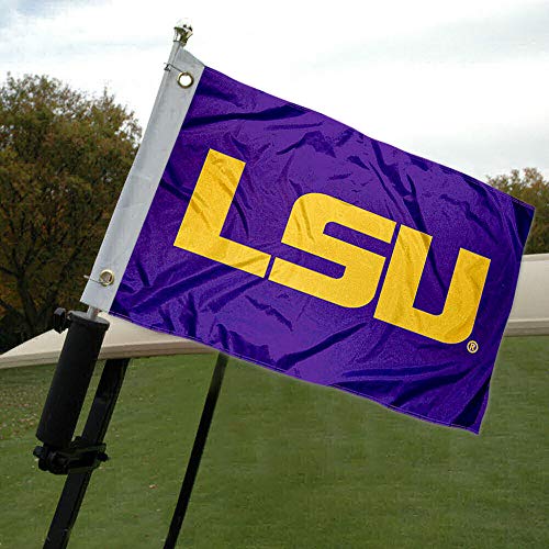 College Flags & Banners Co. LSU Golf Cart and Boat Flag - 757 Sports Collectibles