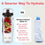 Brimma Fruit Infuser Water Bottle - 32 oz Large, Leakproof Plastic Fruit Infusion Water Bottle for Gym, Camping, and Travel - 757 Sports Collectibles