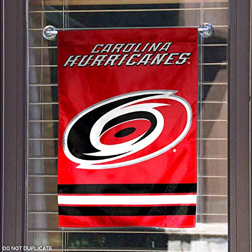 WinCraft Carolina Hurricanes Double Sided Garden Flag - 757 Sports Collectibles