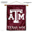 Texas A&M Aggies Banner with Hanging Pole - 757 Sports Collectibles