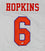 Deandre Hopkins Autographed White College Style Jersey - JSA W Auth 6 - 757 Sports Collectibles