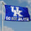 College Flags & Banners Co. Kentucky Wildcats GO Big Blue Double Sided Flag - 757 Sports Collectibles