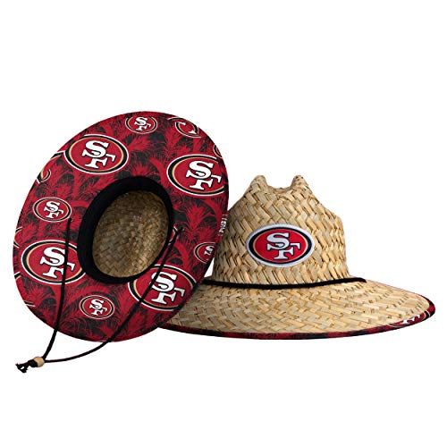 San Francisco 49ers NFL Floral Straw Hat - 757 Sports Collectibles