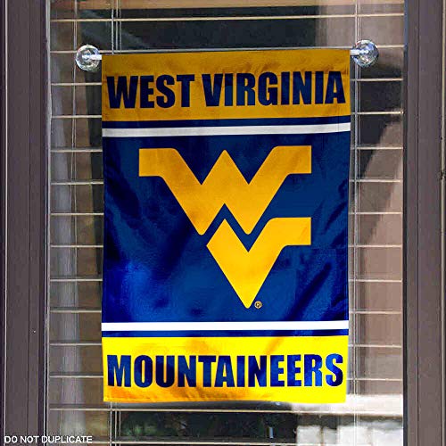 College Flags & Banners Co. West Virginia Mountaineers Garden Flag - 757 Sports Collectibles