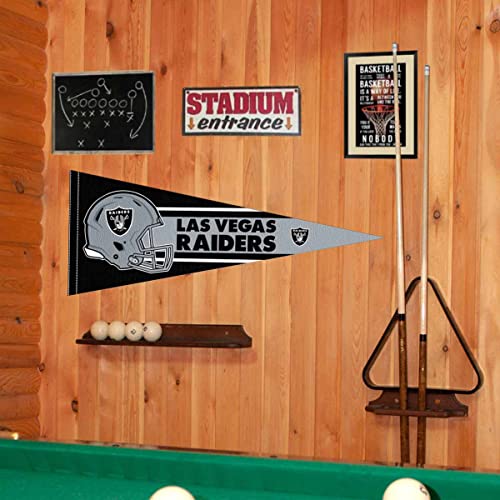 WinCraft Las Vegas Raiders Large Pennant Flag - 757 Sports Collectibles