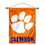 Clemson Tigers Banner with Hanging Pole - 757 Sports Collectibles