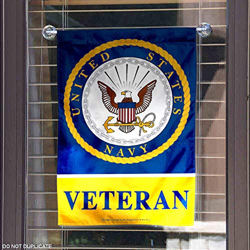 WinCraft US Navy Veteran Garden Flag - 757 Sports Collectibles