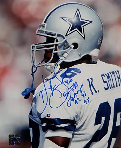 Kevin Smith Autographed Dallas Cowboys 8x10 Photo w/ Insc- Jersey Source Auth