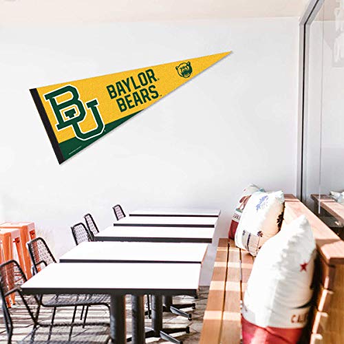 College Flags & Banners Co. Baylor Bears Full Size BU Logo Pennant - 757 Sports Collectibles