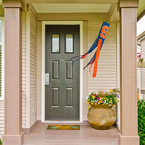 College Flags & Banners Co. Syracuse Orange Windsock - 757 Sports Collectibles