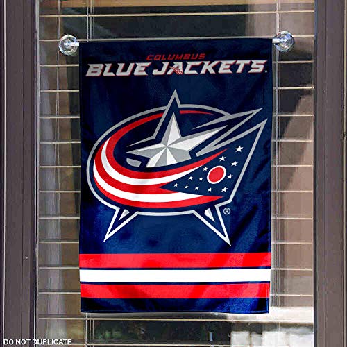 WinCraft Columbus Blue Jackets Double Sided Garden Flag - 757 Sports Collectibles