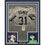 Framed Autographed/Signed Tim Raines 33x42 New York Yankees Grey Baseball Jersey JSA COA