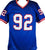 Michael Strahan Autographed Blue TB Pro Style Jersey-Beckett W Hologram Black - 757 Sports Collectibles