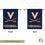 University of Virginia Flag Double Sided 3-Ply Cavaliers UVA Wahoos Flags Banners 100% Polyester Indoor Outdoor (House Flag A) - 757 Sports Collectibles