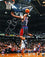 Steve Francis Signed Rockets 16x20 FP Photo Dunking vs Kings- Beckett Witness - 757 Sports Collectibles