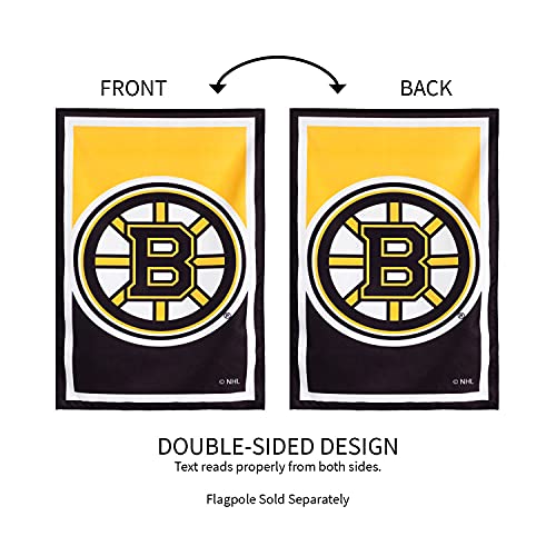 Team Sports America NHL Double Sided Boston Bruins House Flag Officially Licensed Sports Flag for Home Office Yard Sports Gift - 757 Sports Collectibles