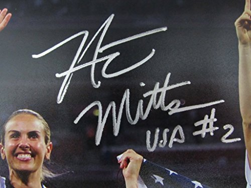Heather Mitts USA National Women's Soccer Team Signed 8x10 USA Photo JSA 129926 - 757 Sports Collectibles