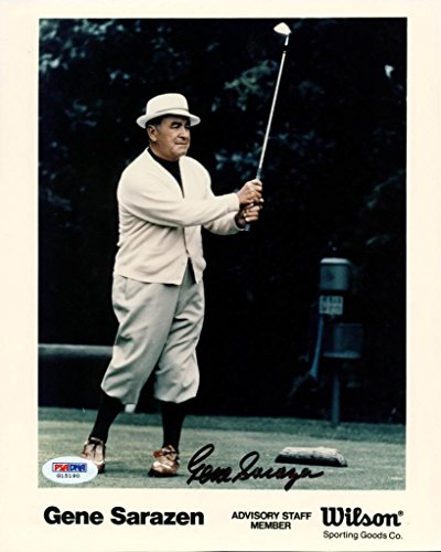 Gene Sarazen Golf Signed Authentic 8X10 Photo Autographed PSA/DNA #G15190 - 757 Sports Collectibles