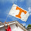 Tennessee Vols University Large White College Flag - 757 Sports Collectibles