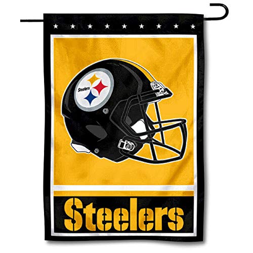 WinCraft Pittsburgh Steelers Decorative Yard Garden Flag - 757 Sports Collectibles