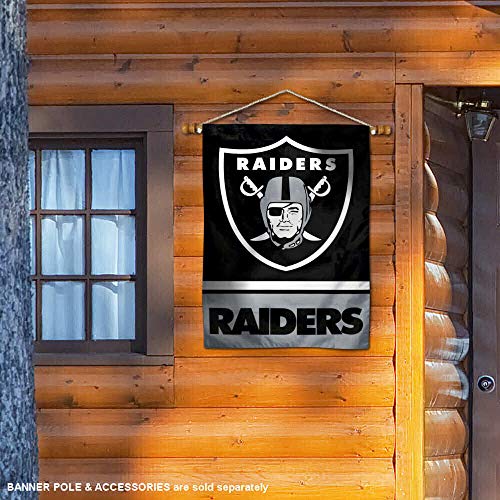 WinCraft Las Vegas Raiders Two Sided House Flag - 757 Sports Collectibles