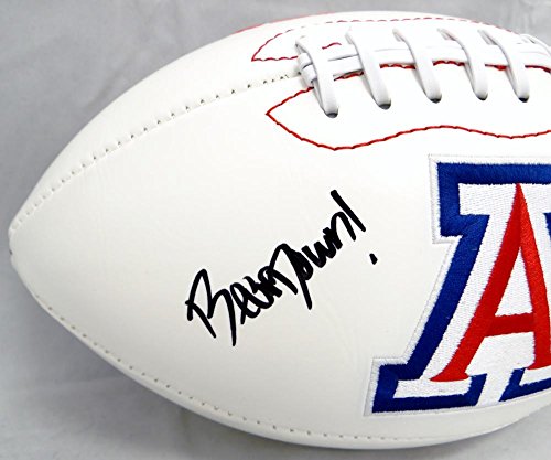 Ka'Deem Carey Bear Down Autographed Arizona Wildcats Logo Football- JSA W Auth - 757 Sports Collectibles