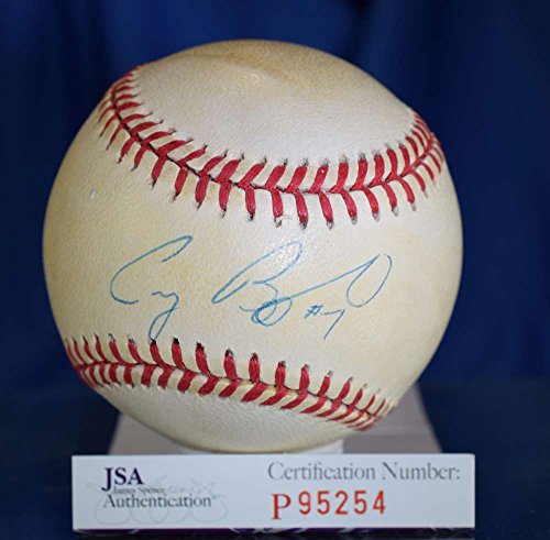 CRAIG BIGGIO EARLY JSA HAND SIGNED NATIONAL LEAGUE AUTOGRAPH BASEBALL AUTHENTIC