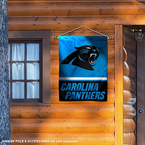 WinCraft Carolina Panthers Two Sided House Flag - 757 Sports Collectibles