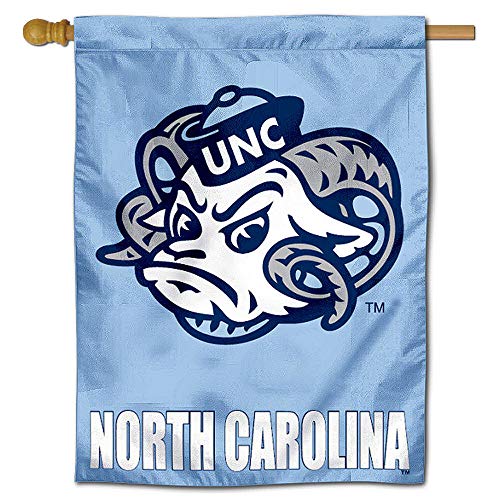 North Carolina Tar Heels House Flag Banner - 757 Sports Collectibles