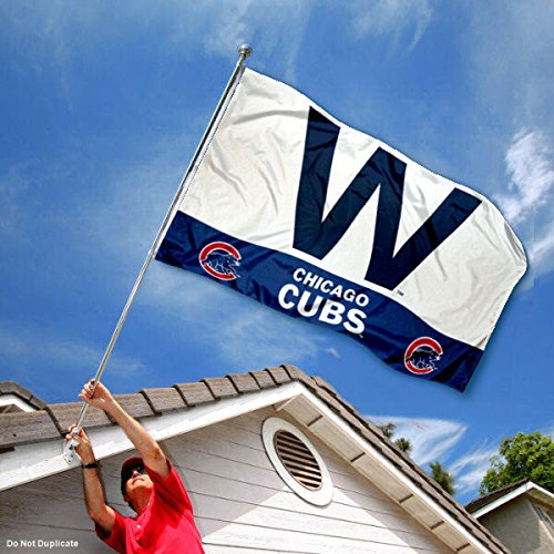 Chicago Baseball Win W Flag - 757 Sports Collectibles