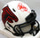 Jamal Anderson Autographed Falcons Lunar Speed Mini Helmet- JSA W Red - 757 Sports Collectibles