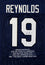 Keenan Reynolds Autographed Navy Blue College Style Stat Jersey- JSA W Auth - 757 Sports Collectibles