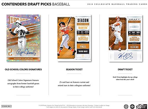 2018 Panini Contenders Draft Picks Collegiate Baseball Hobby Box - 757 Sports Collectibles