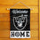 WinCraft Las Vegas Raiders Welcome Home Decorative Garden Flag Double Sided Banner - 757 Sports Collectibles
