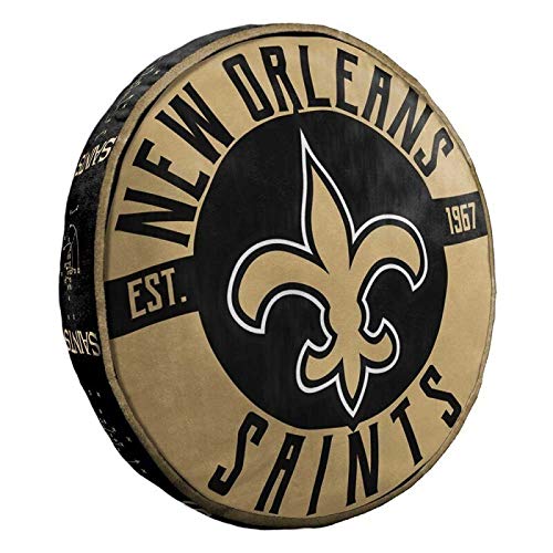 Northwest NFL New Orleans Saints Cloud to Go StylePillow, Team Colors, One Size - 757 Sports Collectibles